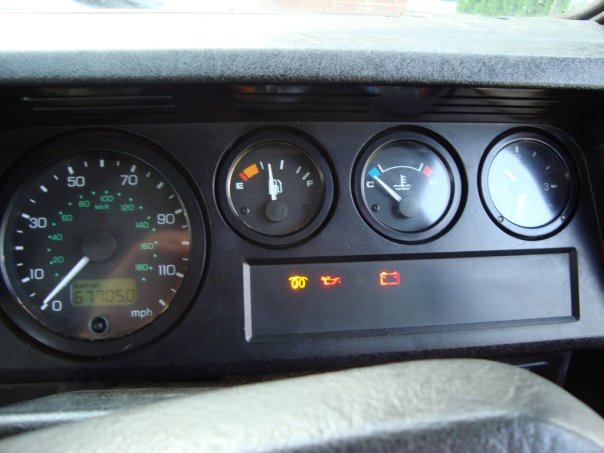 Land rover defender on sale instrument cluster