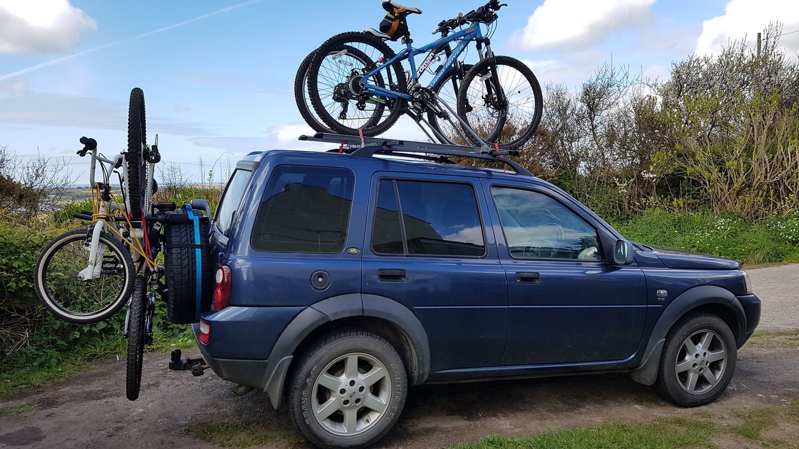 Freelander 2 shop bike rack