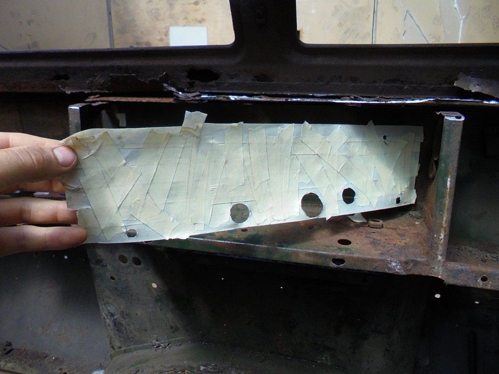 1965 series 2a station wagon bulkhead removal middle bit2.JPG