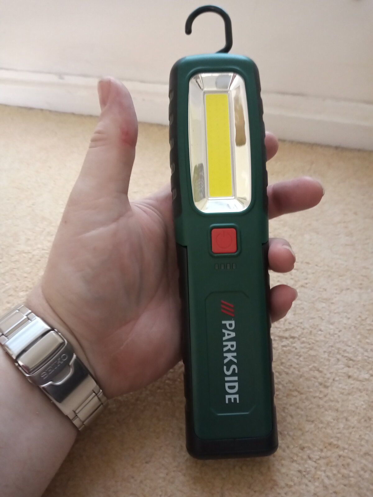 Lidl Parkside Cordless LED Work Light Review 