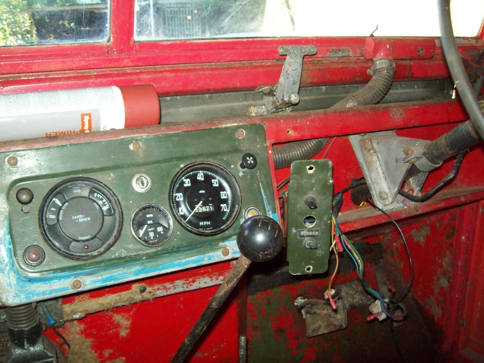 Series One- 1955 dashboard | LandyZone - Land Rover Forum