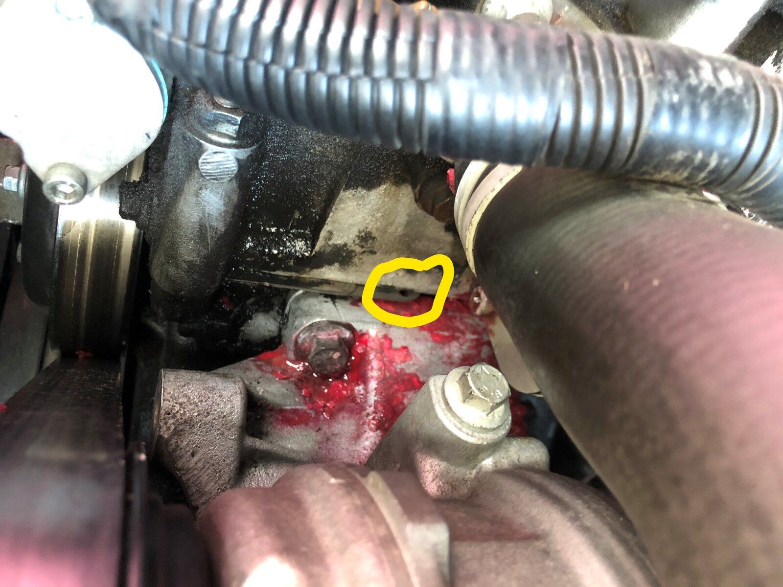 Gas gasket store leak