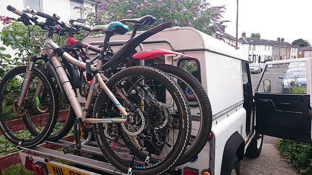 Land rover defender mountain sales bike