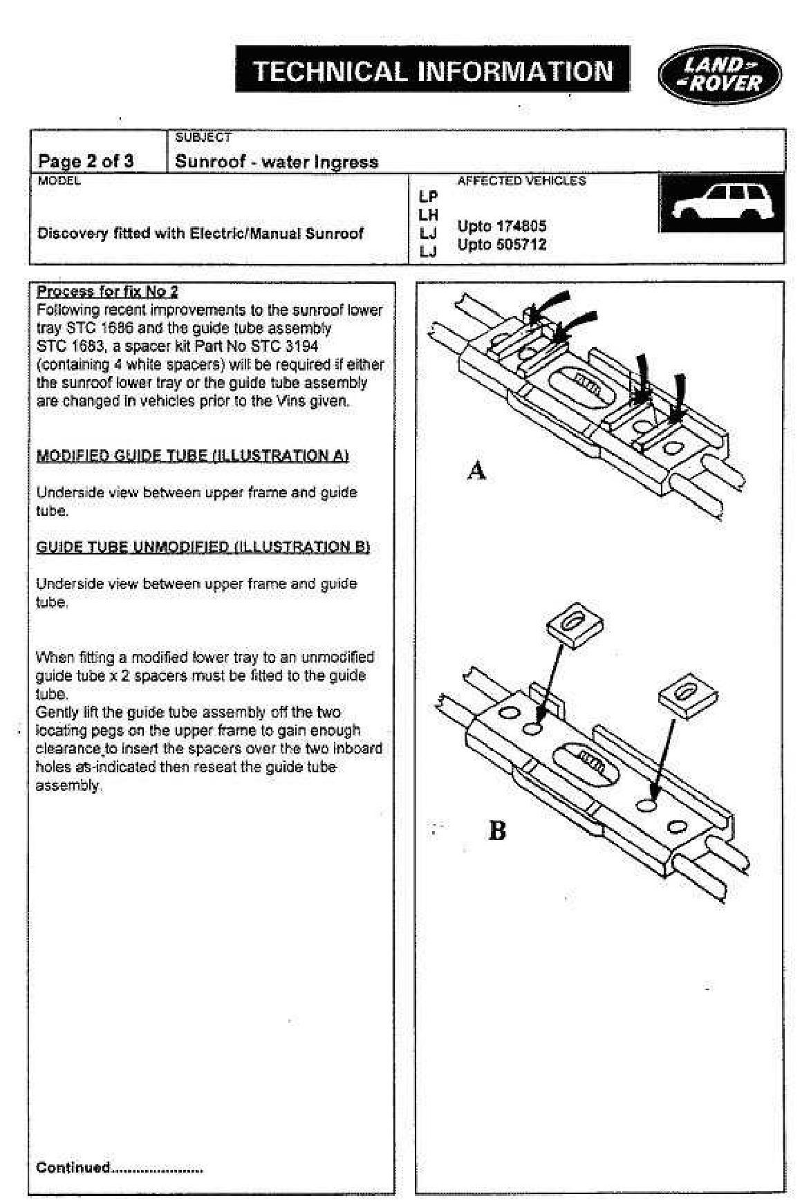 Land Rover Discovery Water Ingress Manual | LandyZone - Land Rover Forum