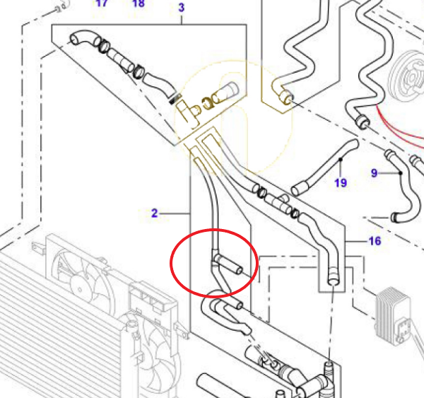 Radiator top to Oil Cooler.png