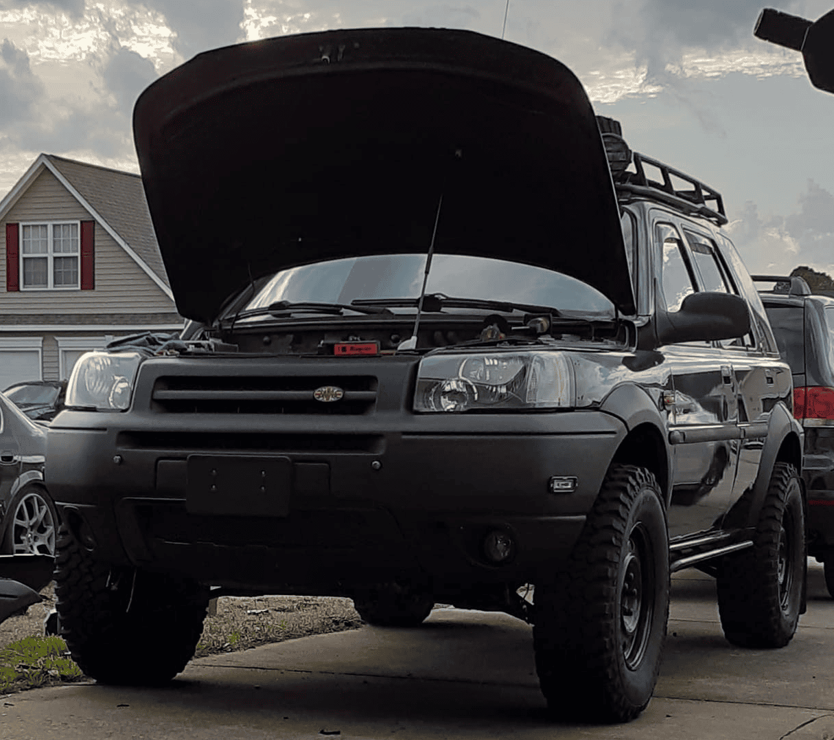 Freelander 1 - Facelift headlights on pre-facelift Freelander ...