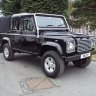 Matt black LE defender