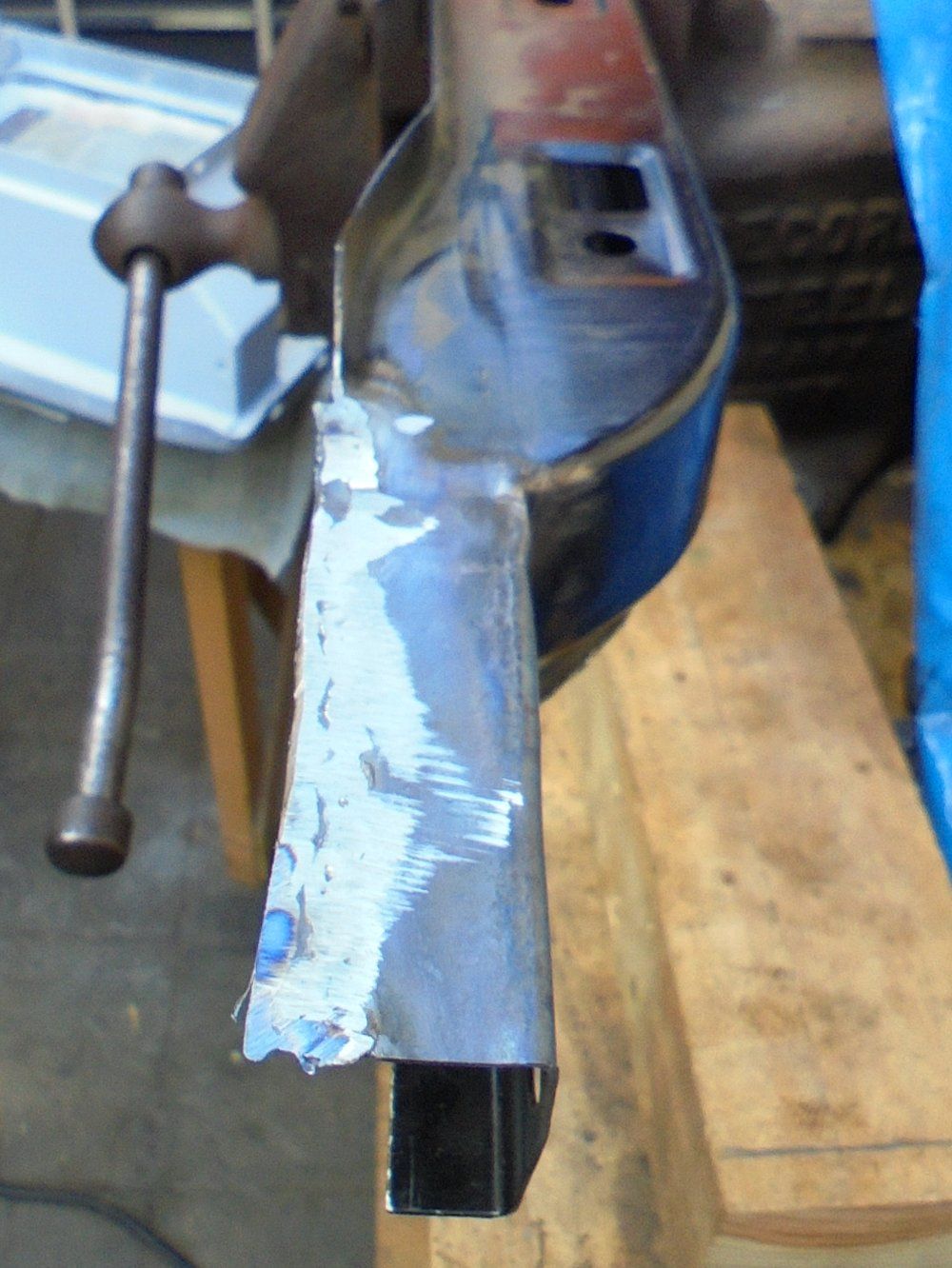 1965 series 2a station wagon bulkhead lower A post adjustments22.JPG