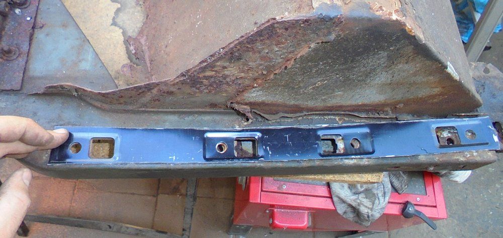 1965 series 2a station wagon bulkhead lower A post adjustments26.JPG