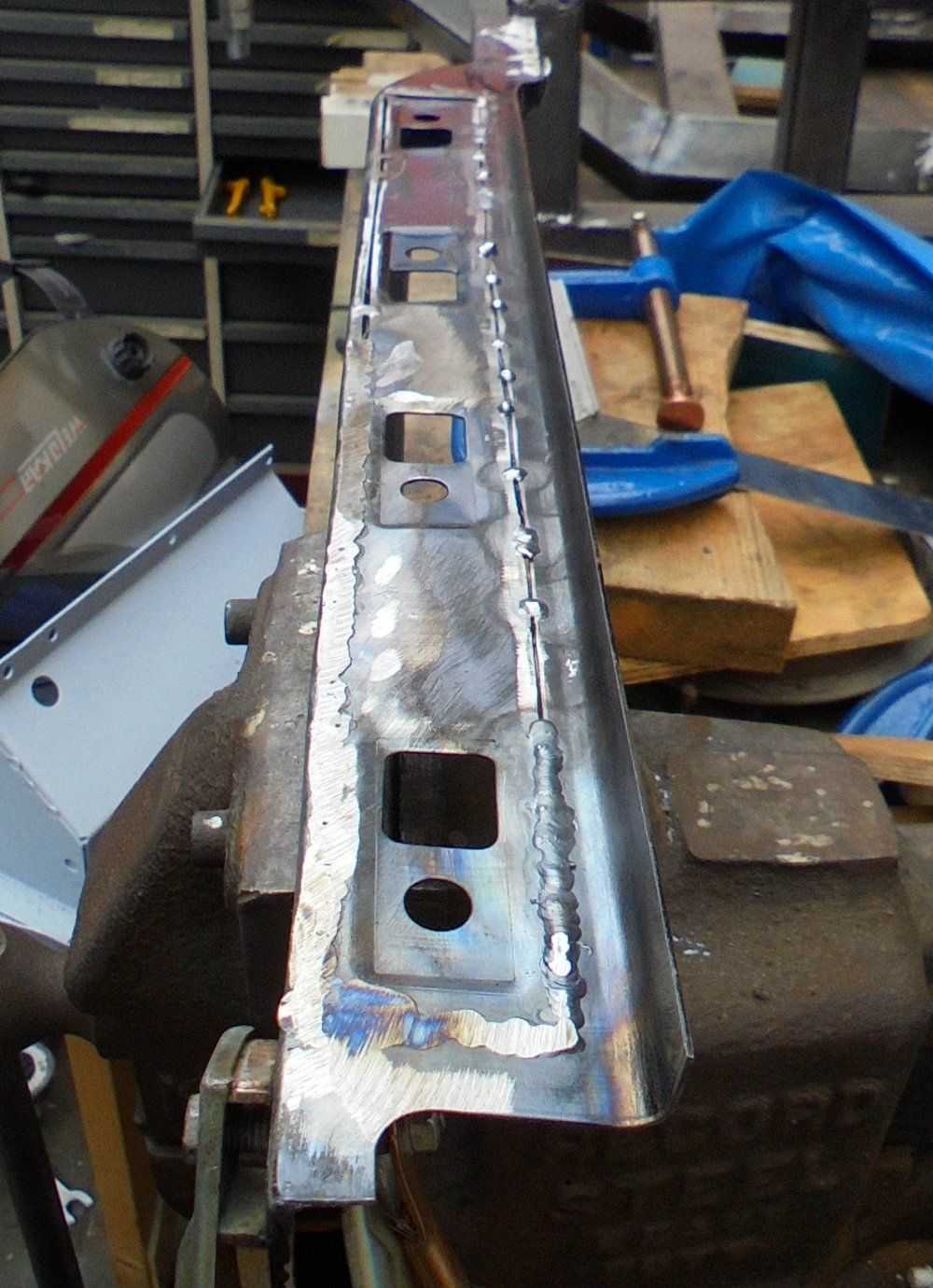 1965 series 2a station wagon bulkhead lower A post adjustments31.JPG