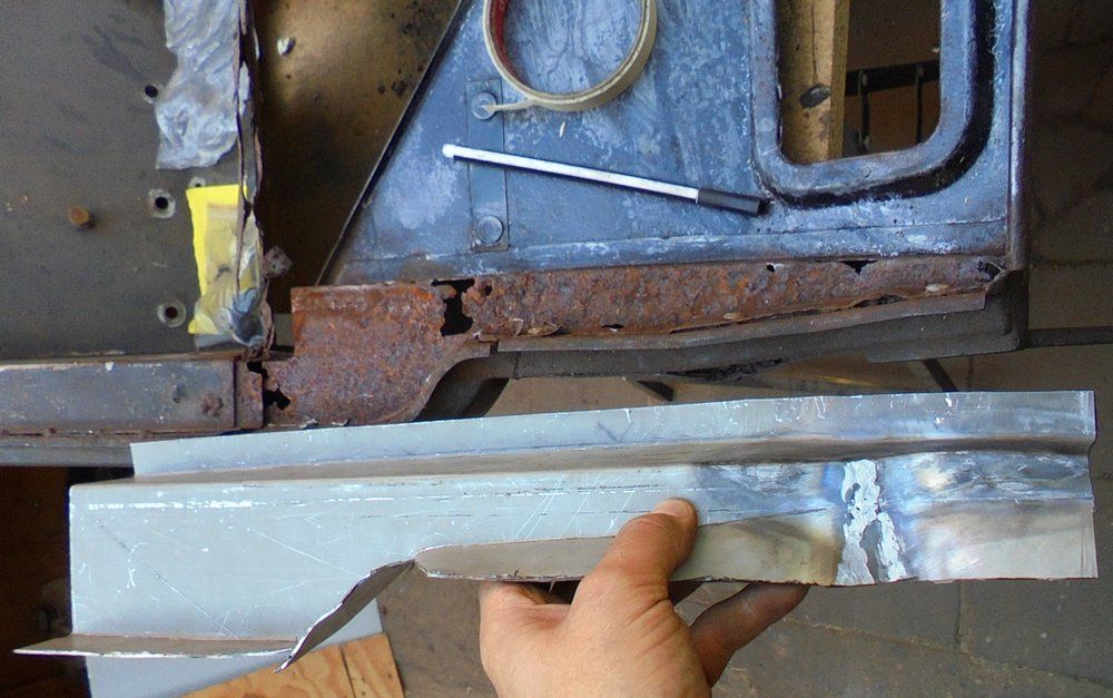 1965 series 2a station wagon bulkhead upper A post manufacture23.JPG