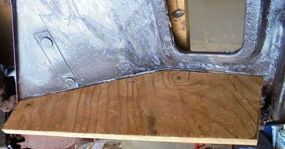 1965 series 2a station wagon bulkhead upper A post second attempt5.JPG