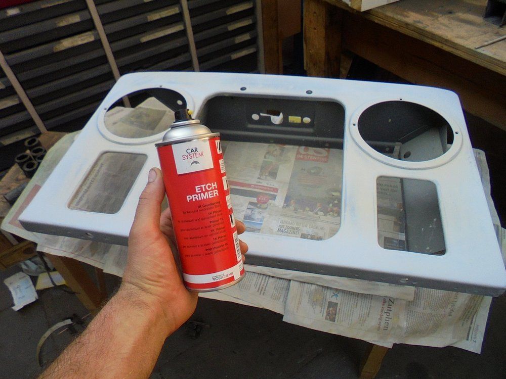 1965 series 2a station wagon front radiator panel paint prep10.JPG