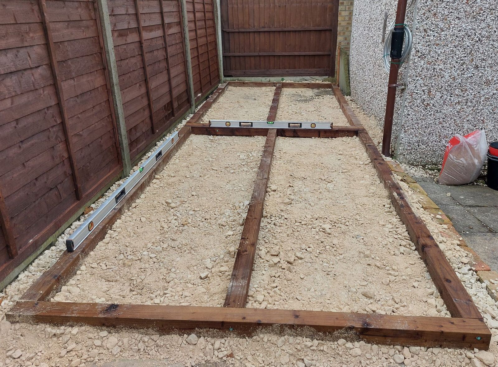 Shed Base Levelled.jpg