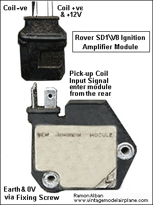 Rover v8 ignition deals amplifier